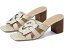 (取寄) コーチ レディース ニッキ レザー サンダル COACH women COACH Nikki Leather Sandal Chalk