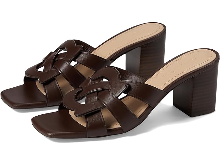 ()  ǥ ˥å 쥶  COACH women COACH Nikki Leather Sandal Maple