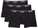 () {X Y 3-pbN {NT[ u[t p[ BOSS men BOSS 3-Pack Boxer Brief Power Black