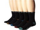 () O[u Y COY N[ \bN (5-pbN) Globe men Globe Ingles Crew Sock (5-Pack) Black/Assorted