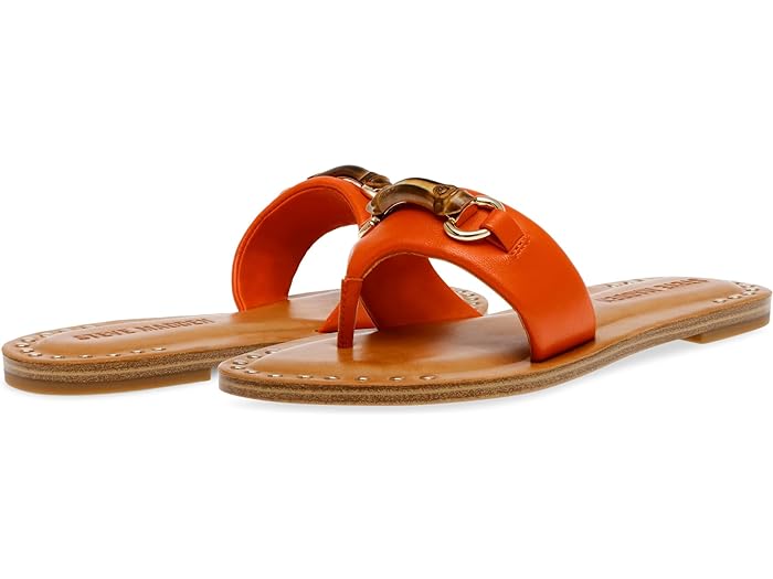 (取寄) スティーブマデン レディース レベッカ Steve Madden women Rebecka Orange Leather