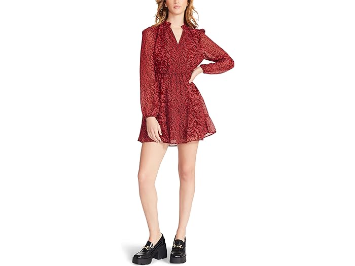 () XeB[u}f fB[X {BB hX Steve Madden women Steve Madden Bobbi Dress Bright Red