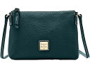 () hD[j[ & o[N fB[X yu NX{fB |[` Dooney & Bourke women Dooney & Bourke Pebble Crossbody Pouchette Black/Black