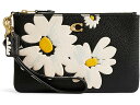 () R[` fB[X X[ Xbg EBY t[ vg COACH women COACH Small Wristlet with Floral Print B4/Black Multi