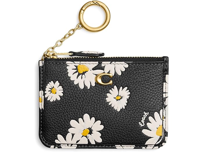 楽天スウィートラグ（取寄） コーチ レディース ミニ スキニー Id ケース ウィズ フローラル プリント COACH women COACH Mini Skinny Id Case with Floral Print B4/Black Multi