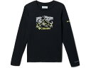 (取寄) コロンビア キッズ ボーイズ ラ プードル パス ロング スリーブ ティー (リトル キッズ/ビッグ キッズ) Columbia Kids boys Columbia Kids La Poudre Pass Long Sleeve Tee (Little Kids/Big Kids) Black/Linear Peak Camo