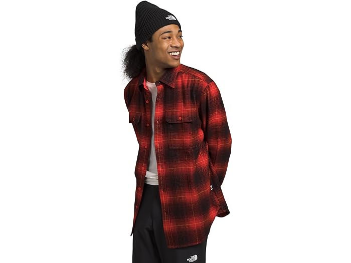 ザ・ノース・フェイス ポロシャツ メンズ (取寄) ノースフェイス メンズ アローヨ フランネル シャツ The North Face men The North Face Arroyo Flannel Shirt Fiery Red Medium Half Dome Shadow Plaid