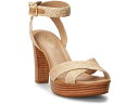 () [ t[ fB[X TV tBA vbgtH[ T_ LAUREN Ralph Lauren women LAUREN Ralph Lauren Sasha Raffia Platform Sandal Brown