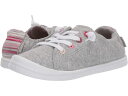 () LV[ LbY K[Y xCVA 3 (g Lbh/rbO Lbh) Roxy Kids girls Roxy Kids Bayshore III (Little Kid/Big Kid) Grey Heather