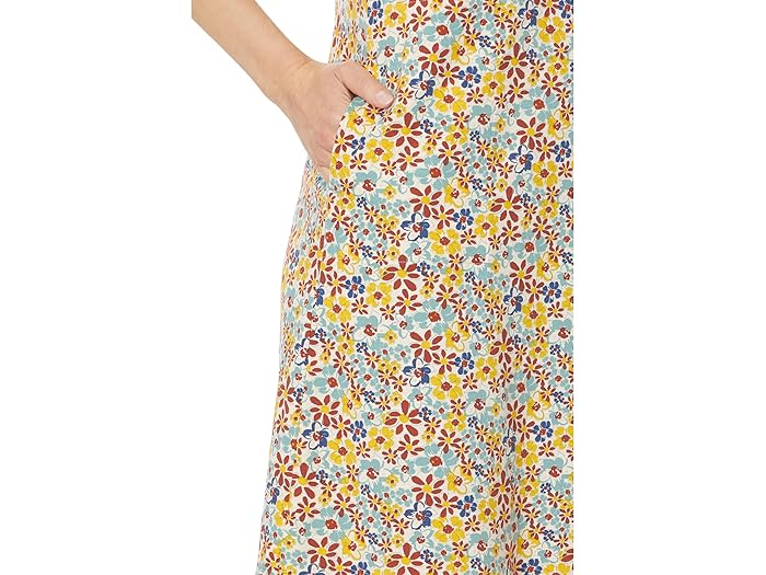 (取寄) トードアンドコー レディース ダンデライオン ミディ スリーブレス ドレス Toad&Co women Toad&Co Dandelion Midi Sleeveless Dress Barley Multi Floral Print