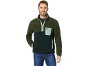 () GGr[ Y Z[^[ t[X VFp nCubg vI[o[ L.L.Bean men L.L.Bean Sweater Fleece Sherpa Hybrid Pullover Forest Shade/Dark Hunter