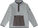 () GGr[ LbY r[Y Z[^[ t[X 1/2 Xibv (rbO LbY) L.L.Bean kids L.L.Bean Bean's Sweater Fleece 1/2 Snap (Big Kids) Pewter