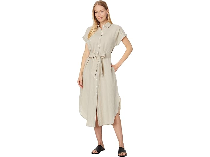 () g~[on} fB[X R[X^[i }LV Vc hX Tommy Bahama women Tommy Bahama Coastalina Maxi Shirt Dress Natural Linen