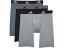 () ǥ  ѥեޥ  ܥ ֥꡼  3-ѥå adidas men adidas Performance Long Boxer Brief Underwear 3-Pack Grey/Onix/Black/Light Onix