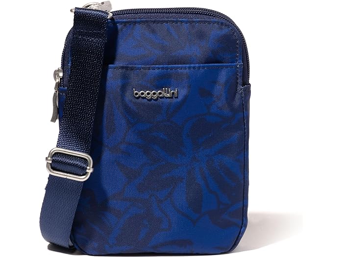 (取寄) バッガリーニ レディース モダン テイク トゥー Rfid クロスボディ Baggallini women Modern Take Two RFID Crossbody Nightfall Floral