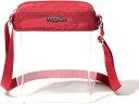 (取寄) バッガリーニ レディース クリア スタジアム エクスプローラ クロスボディ Baggallini women Clear Stadium Explorer Crossbody Red(4)