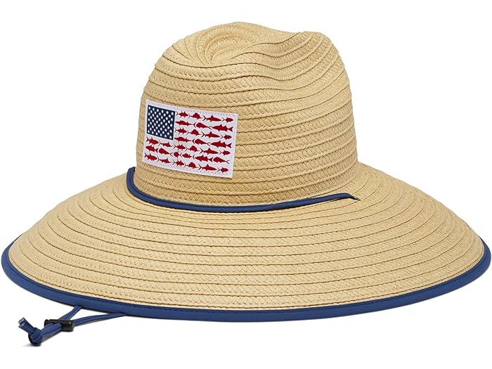 (取寄) コロンビア PFG ストロー ライフガード ハット 帽子 Columbia PFG Straw Lifeguard Hat Straw/Fish Flag