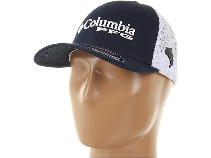 () RrA Y ptH[}X tBbVO MA bV {[ Lbv Xq Columbia men Columbia PFG Mesh Ball Cap Collegiate Navy/White