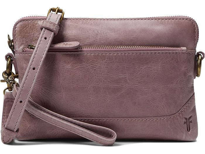 () tC fB[X bT NX{fB Xbg Frye women Frye Melissa Crossbody Wristlet Orchid