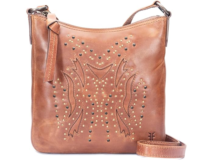 () tC fB[X Vr[ X^fbh XCO pbN Frye women Frye Shelby Studded Swing Pack Cognac