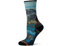 (取寄) スマートウール レディース ハイク ライト クッション アイシー レンジ プリント クルー ソックス Smartwool women Smartwool Hike Light Cushion Icy Range Print Crew Socks Multicolor