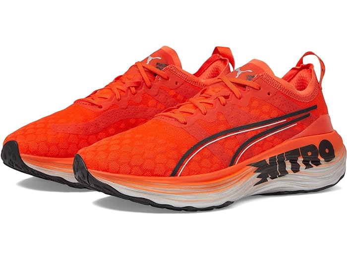 取寄 プーマ レディース フォーエバーラン ニトロ シルバー PUMA women PUMA Foreverrun Nitro Silver Cherry Tomato/PUMA Black