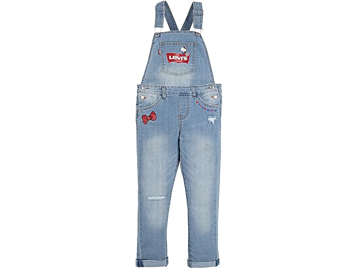 () ꡼Х å 륺 ϥ ƥ ե С (ȥɥ顼) Levi's Kids girls Levi's Kids Hello Kitty Girlfriend Overalls (Toddler) Palisades