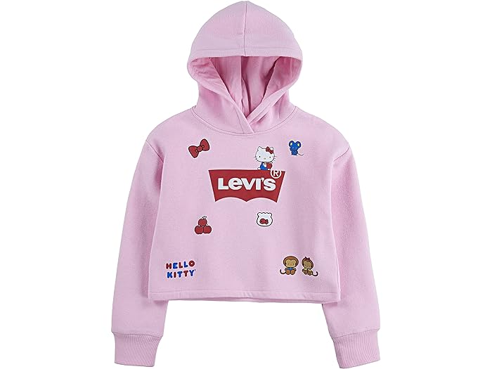 () ꡼Х å 륺 ϥ ƥ ϥ饤 ֡ǥ (ȥɥ顼) Levi's Kids girls Levi's Kids Hello Kitty High-Rise Hoodie (Toddler) Pink Lady