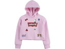 (取寄) リーバイス キッズ ガールズ ハロー キティ ハイライズ ブーディ (トドラー) Levi 039 s Kids girls Levi 039 s Kids Hello Kitty High-Rise Hoodie (Toddler) Pink Lady