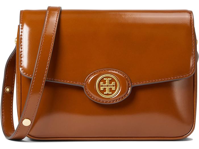 (取寄) トリーバーチ レディース ロビンソン スパッツォラート コンバーチブル ショルダー バッグ Tory Burch women Tory Burch Robinson Spazzolato Convertible Shoulder Bag Dark Sienna