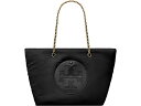 () g[o[` fB[X G ptB[ `FC g[g Tory Burch women Tory Burch Ella Puffy Chain Tote Black