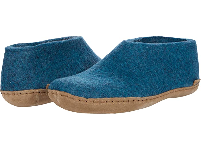 () 졼å  塼 쥶 ȥ Glerups Wool Shoe Leather Outsole Petr...