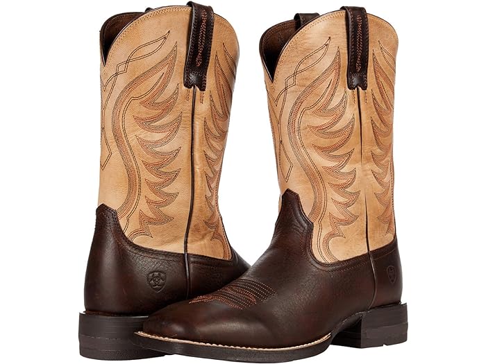 () AAbg Y AX Ariat men Ariat Amos Bareley Brown/Tracker Tan