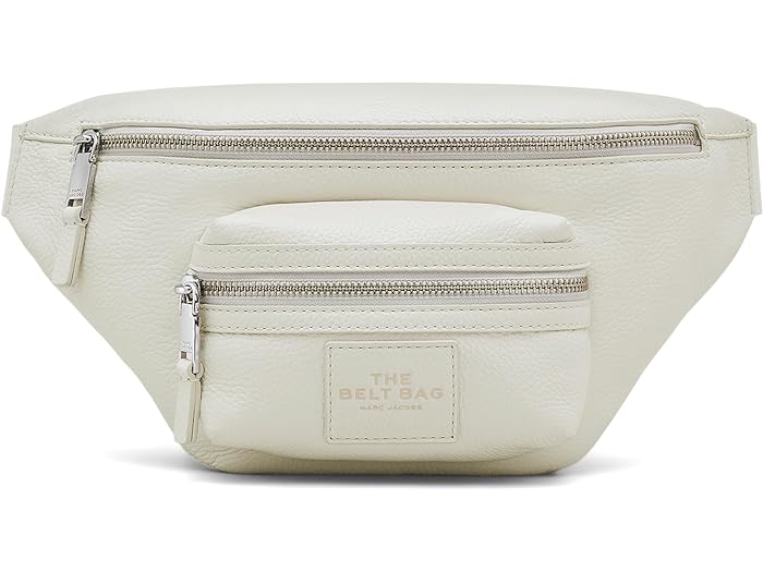 () ޡ֥ ǥ  쥶 ٥ Хå Marc Jacobs women Marc Jacobs The Leather Belt Bag Cotton/Silver