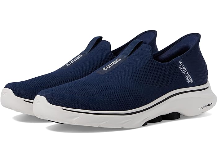 () å㡼 ˡ    7 -   2 ϥ ե꡼ åץ SKECHERS Performance men Go Walk 7 - Easy On 2 Hands Free Slip-Ins Navy