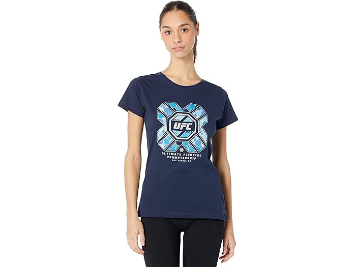 (取寄) ユーエフシー レディース ウェイト ティー UFC women UFC Weight Tee Navy