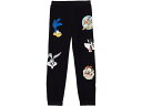 () `FCT[ LbY {[CY [j[ gD[Y S pc (rbO LbY) Chaser Kids boys Chaser Kids Looney Toons Logo Pants (Big Kids) True Black