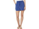 (取寄) メイドウェル レディース クリンクル コットン ショーツ Madewell women Madewell Crinkle Cotton Dolphin-Hem Shorts Blue