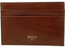 (取寄) ボスカ メンズ オールド レザー コレクション - ウィークエンド ウォレット Bosca men Bosca Old Leather Collection - Weekend Wallet Amber