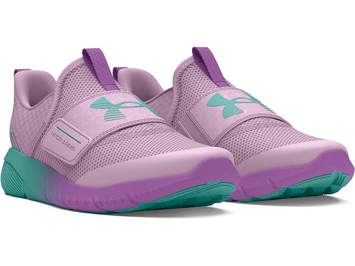 (取寄) アンダーアーマー キッズ ガールズ フラッシュ フェード ランニング シューズ (リトル キッド) Under Armour Kids girls Under Armour Kids Flash Fade Running Shoe (Little Kid) Purple Ace/Provence Purple/Radial Turquoise