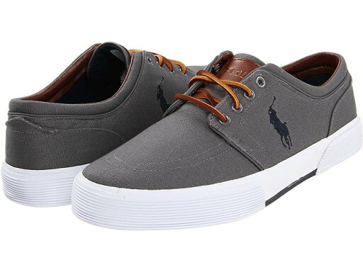 (取寄) ラルフローレン メンズ ファクソン ロートップ キャンバス スニーカー Polo Ralph Lauren men Faxon Low-Top Canvas Sneaker Grey (取寄) ラルフローレン メンズ ファクソン ロートップ キャンバス スニーカー Polo Ralph Lauren men Faxon Low-Top Canvas Sneaker Grey