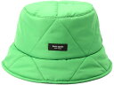 (取寄) ケイトスペード レディース サム キルテッド バケット ハット Kate Spade New York women Kate Spade New York Sam Quilted Bucket Hat Kate Spade Green