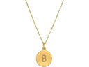 (取寄) ケイトスペード レディース ケイト スペード イニシャル ペンダント Kate Spade New York women Kate Spade New York Kate Spade Initial Pendant B Gold