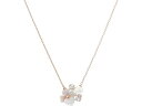 (取寄) ケイトスペード レディース プレシャス パンジー クラスタ ペンダント ネックレス Kate Spade New York women Kate Spade New York Precious Pansy Cluster Pendant Necklace White Multi