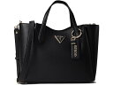 () QX fB[X K[th Tb`F GUESS women GUESS Iwona Girlfriend Satchel Black