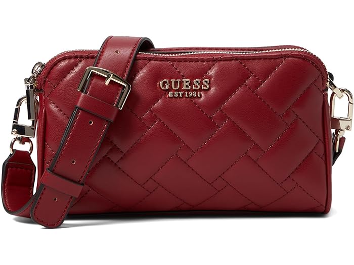 () QX fB[X Ai ~j Xe[^X NX{fB GUESS women GUESS Alanna Mini Status Crossbody Bordeaux