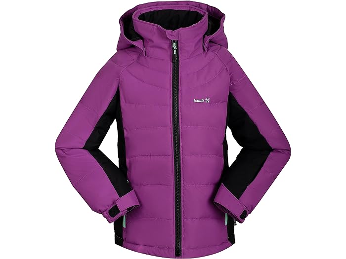 () ߥå å 륺  󥻥ƥå  㥱å (ȥɥ顼/ȥ å/ӥå å) Kamik Kids girls Kamik Kids Aayla Synthetic Down Jacket (Toddler/Little Kids/Big Kids) Orchid/Black