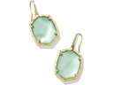 () PhXRbg fB[X _tl hbv COX Kendra Scott women Kendra Scott Daphne Drop Earrings Gold Light Green Mother Of Pearl