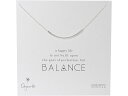 (取寄) ドギャード レディース バランス チューブ ネックレス スターリング Dogeared women Dogeared Balance Tube Necklace Sterling Silver