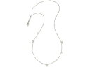 () PhXRbg fB[X fCr[ gI Xgh lbNX Kendra Scott women Kendra Scott Davie Trio Strand Necklace Sterling Silver White Sapphire